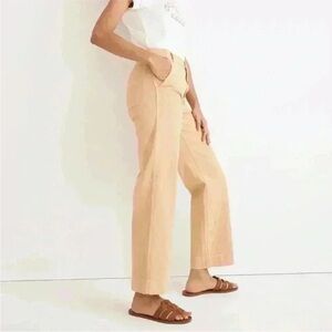 Madewell the perfect vintage tan wide leg pants size 29